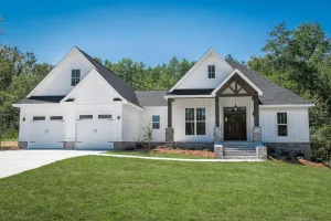 Elegant family home with spacious living, bonus room, and outdoor kitchen.