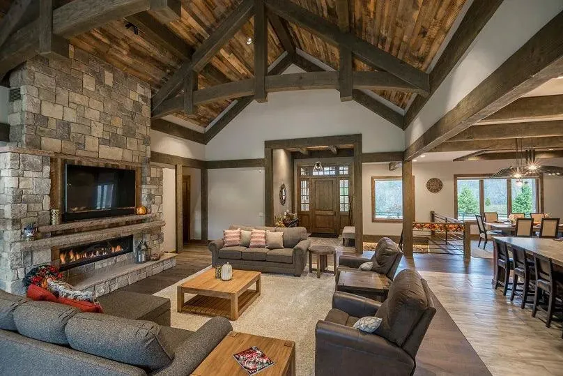 Elegant Stone Home (3,623 sq ft) with Expansive Features