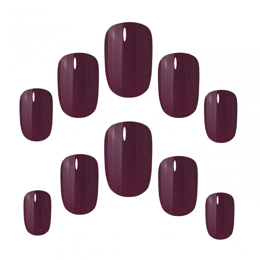 Elegant Touch Core Colour Nails Perfect Plum