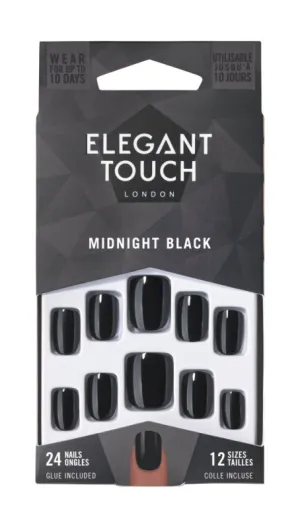 Elegant Touch Nails Midnight Black