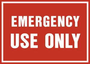 Emergency Use Only