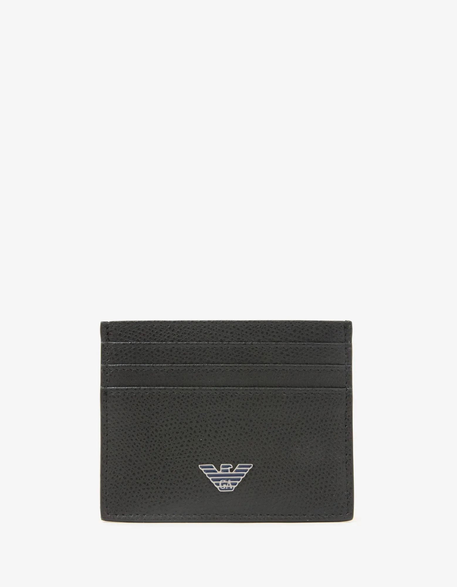 Emporio Armani Black Eagle Logo Wallet & Card Holder Gift Set