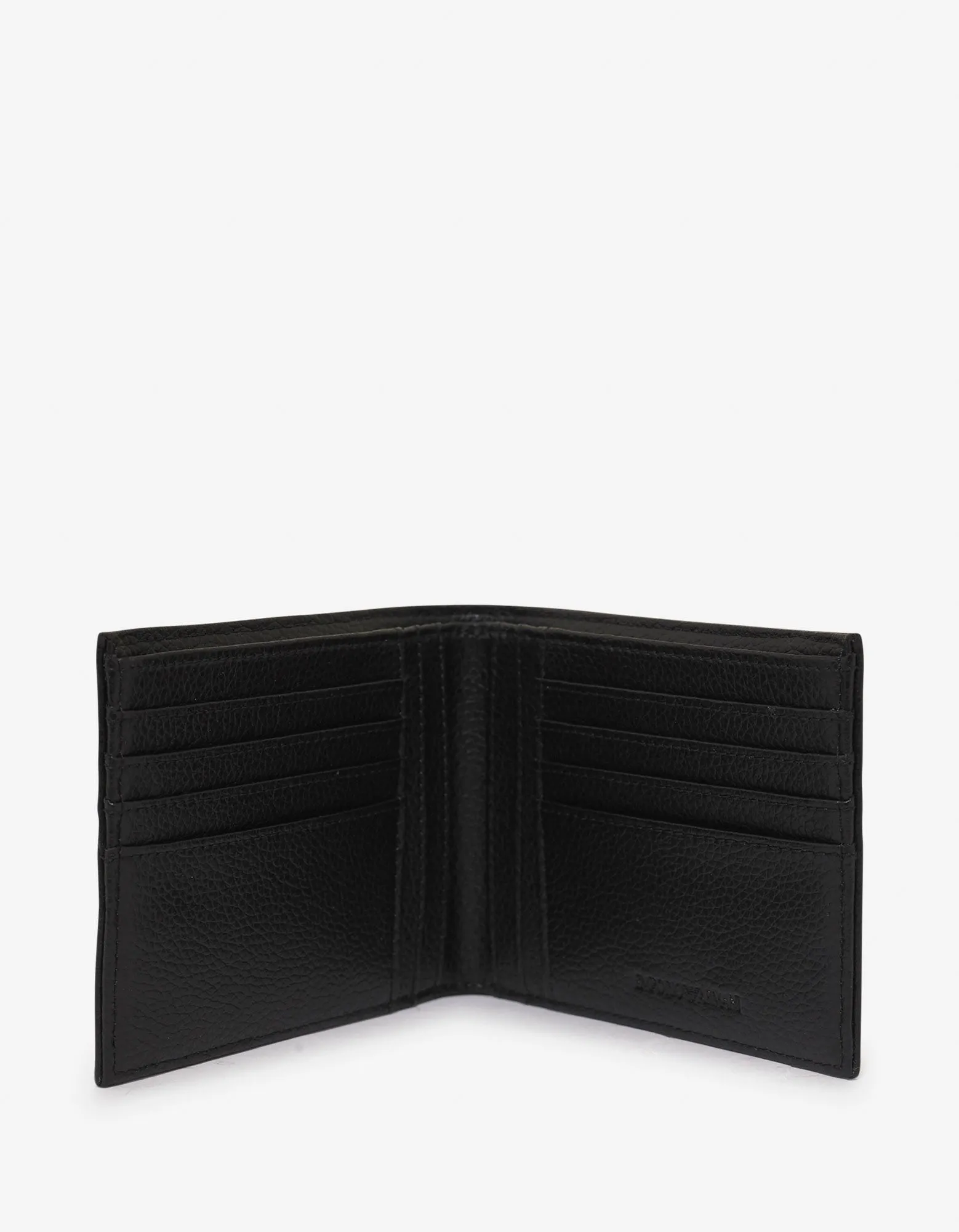 Emporio Armani Black Eagle Logo Wallet & Card Holder Gift Set
