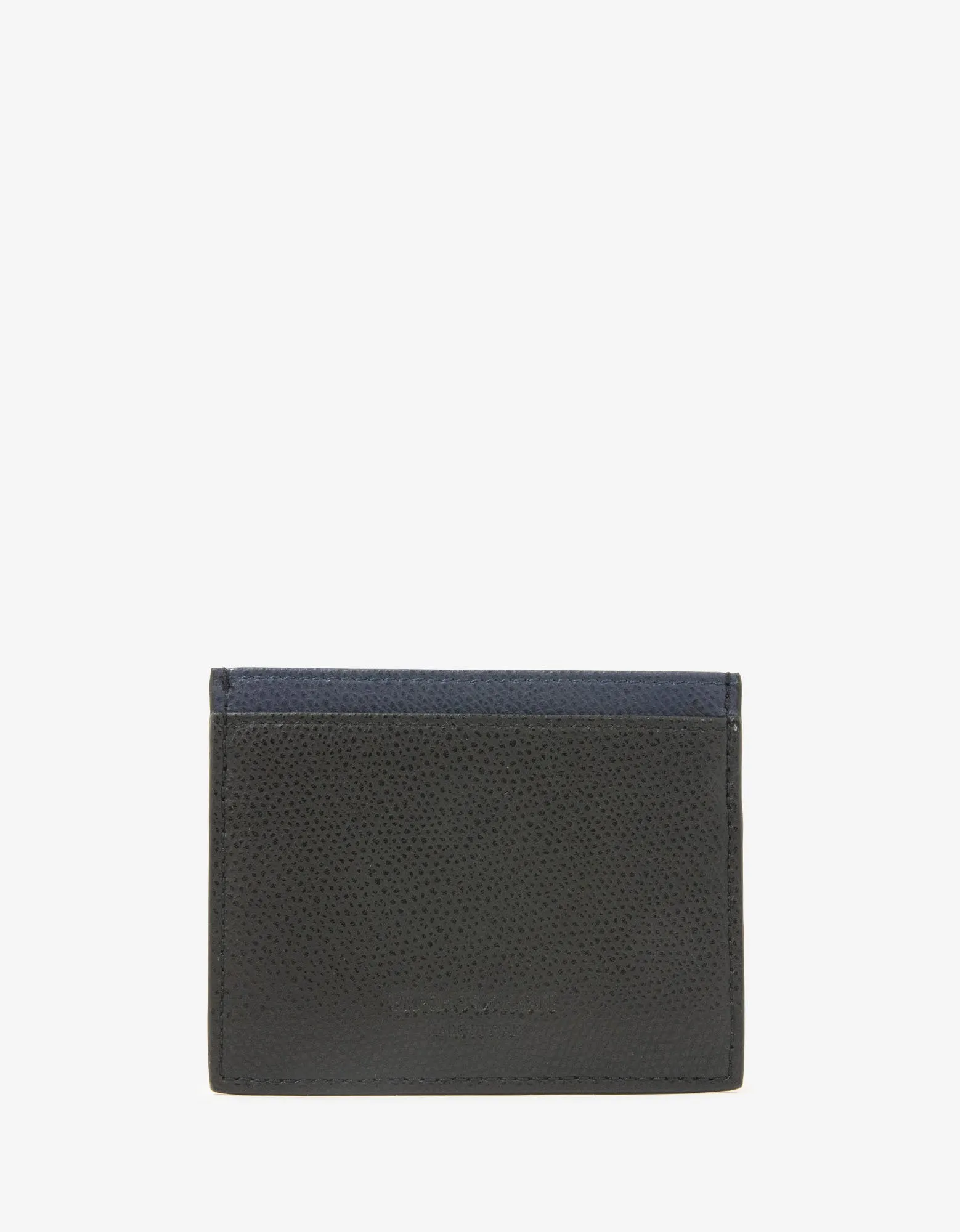 Emporio Armani Black Eagle Logo Wallet & Card Holder Gift Set