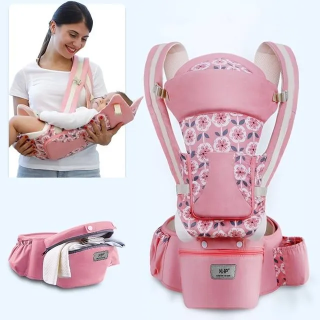 Ergonomic Baby Carrier Infant Baby Hipseat Carrier Front Facing Kangaroo