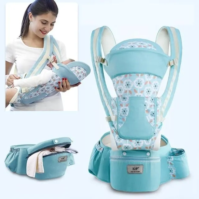 Ergonomic Baby Carrier Infant Baby Hipseat Carrier Front Facing Kangaroo