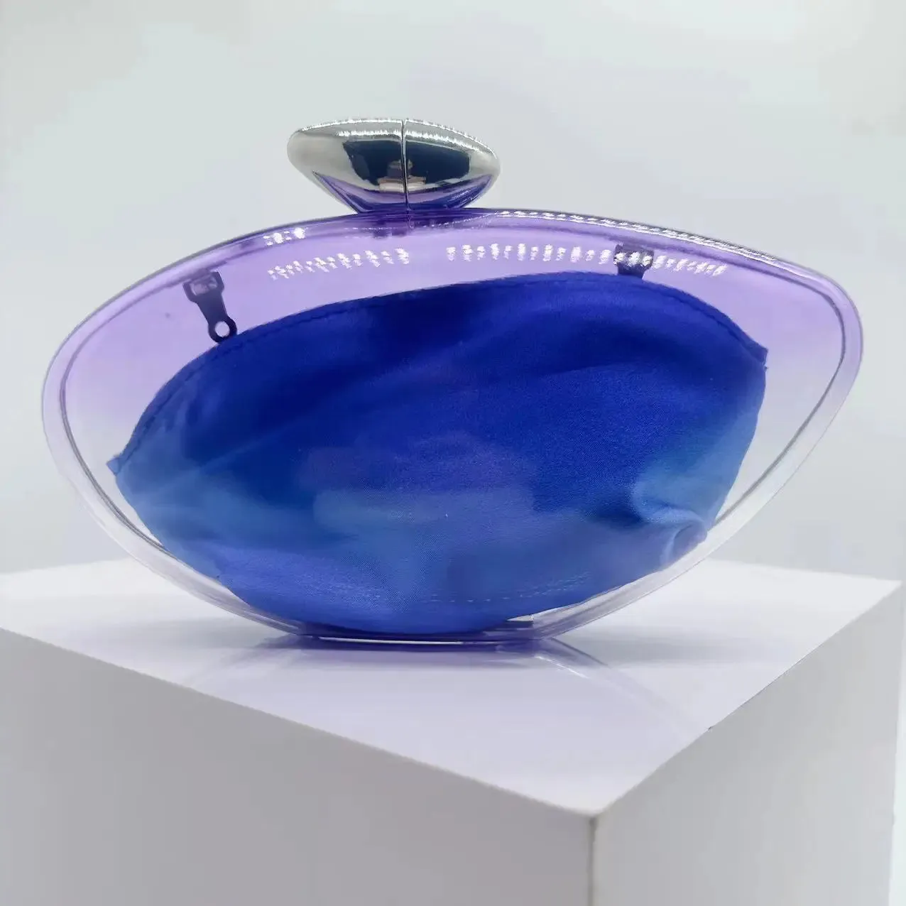 Fashion Transparent Acrylic Clutch Bag