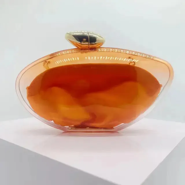 Fashion Transparent Acrylic Clutch Bag