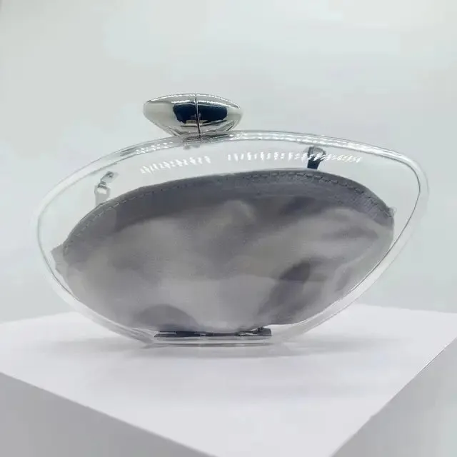 Fashion Transparent Acrylic Clutch Bag