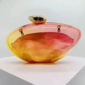 Fashion Transparent Acrylic Clutch Bag