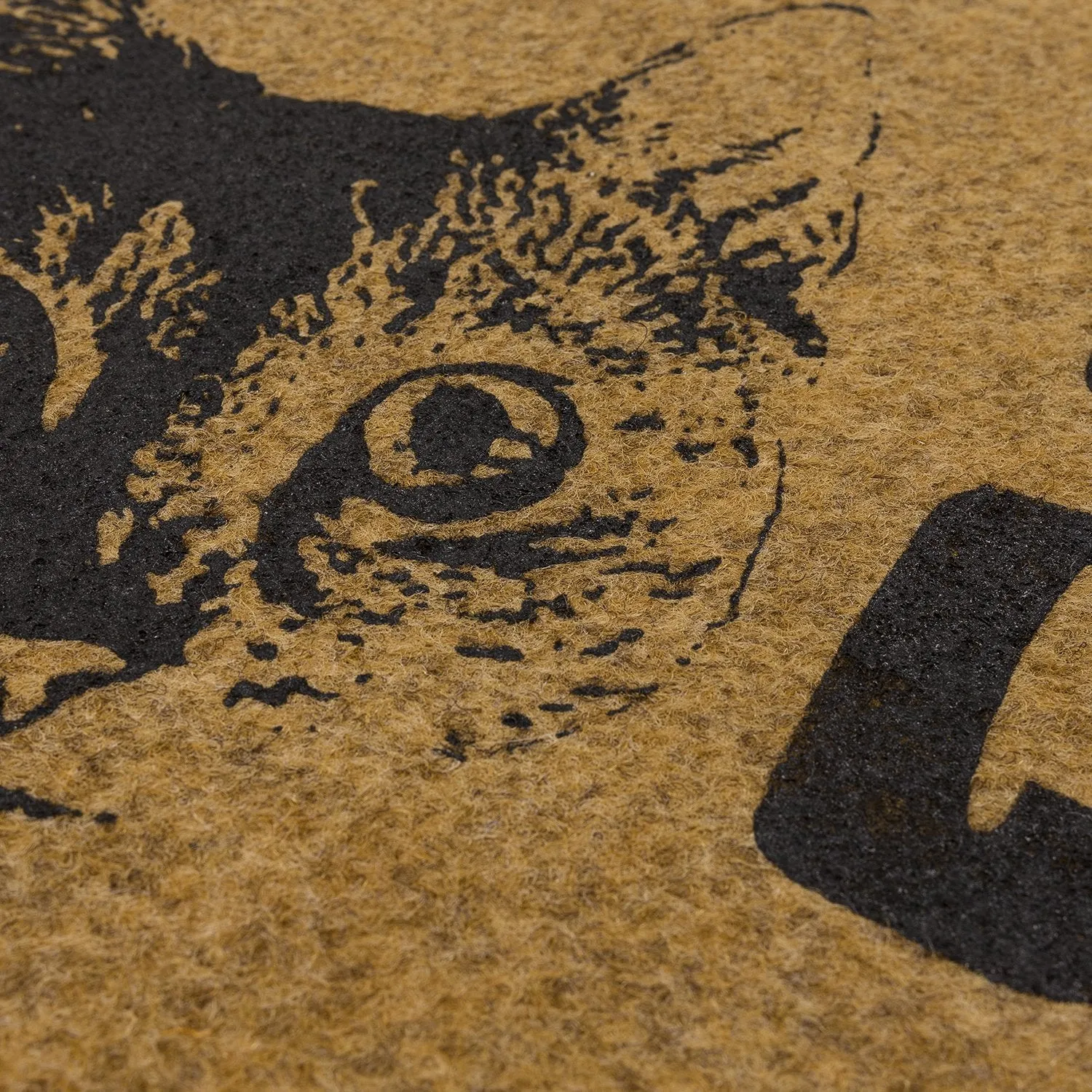 Faux Coir Cat Crazy Natural