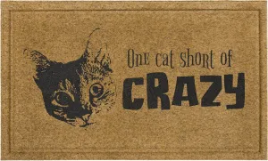 Faux Coir Cat Crazy Natural