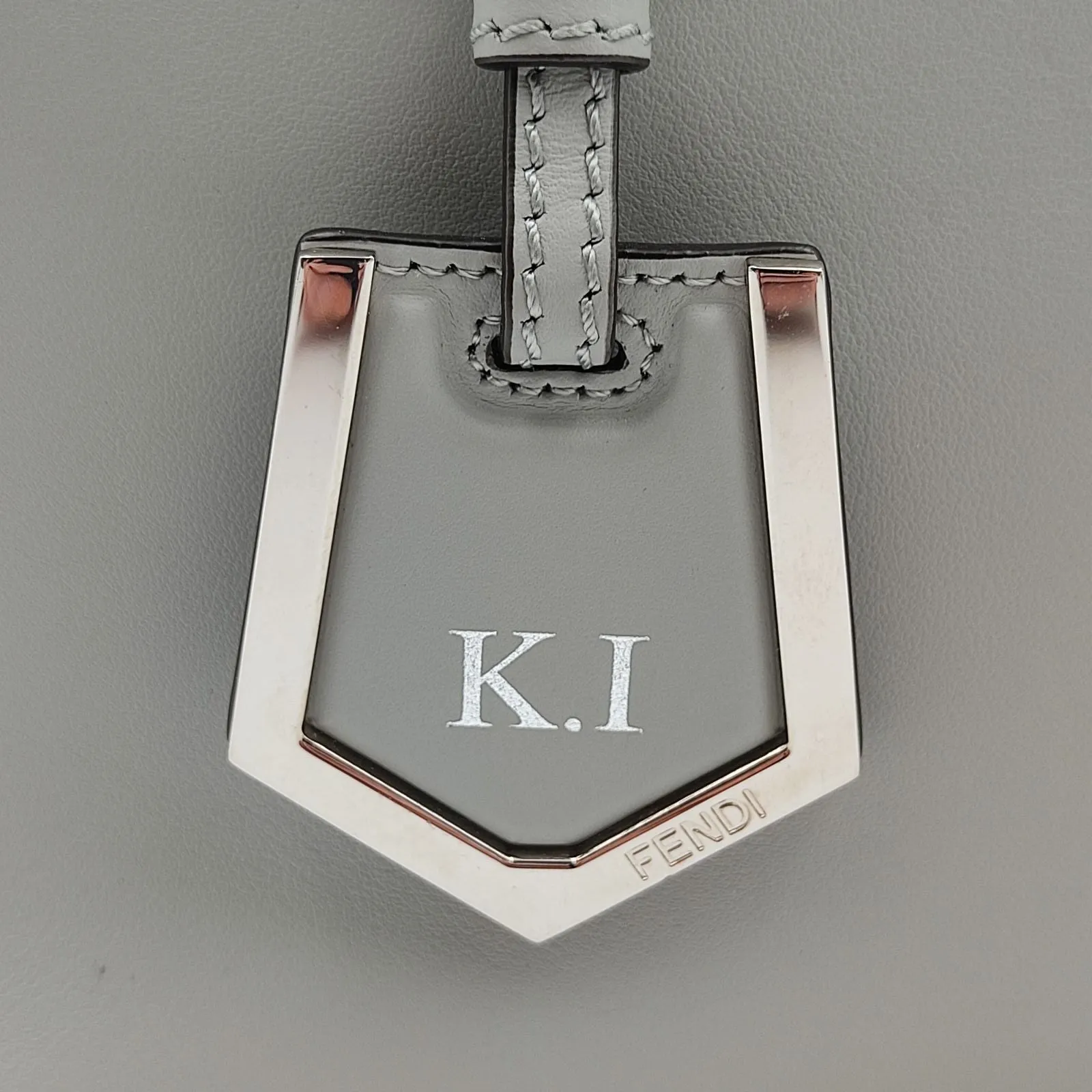 Fendi Fendi 2Jours shoulder bag in gray leather - '10s