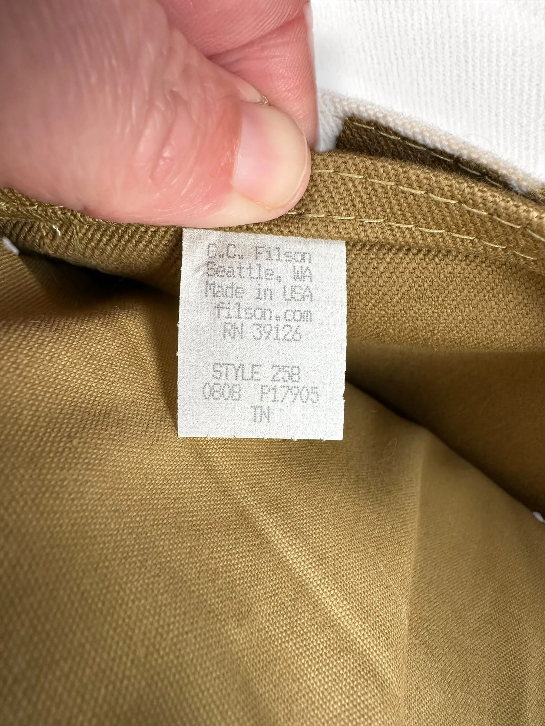 Filson Rugged Twill Padded Computer Bag Style 258