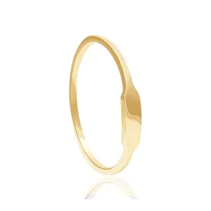 FJ0031 925 Sterling Silver Boyfriend Signet Ring