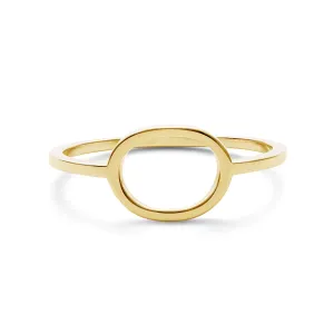 FJ0242 925 Sterling Silver Circle Ring