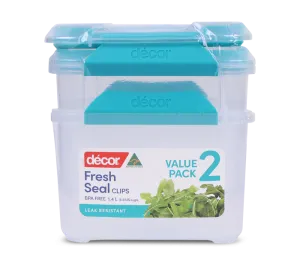 Food Containers, Square, 1.4L, Set