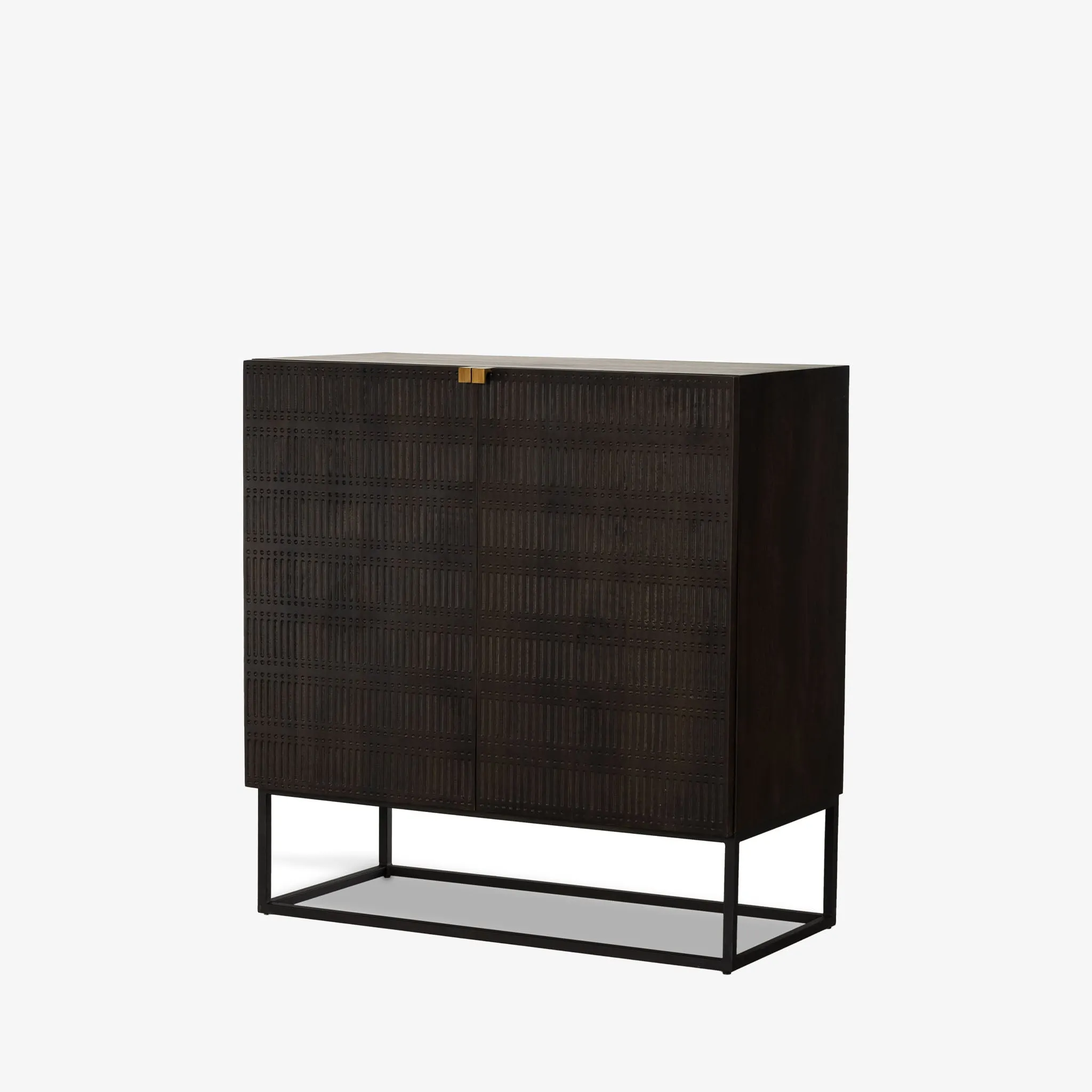 Four Hands Kelby Bar Cabinet - Vintage Brown