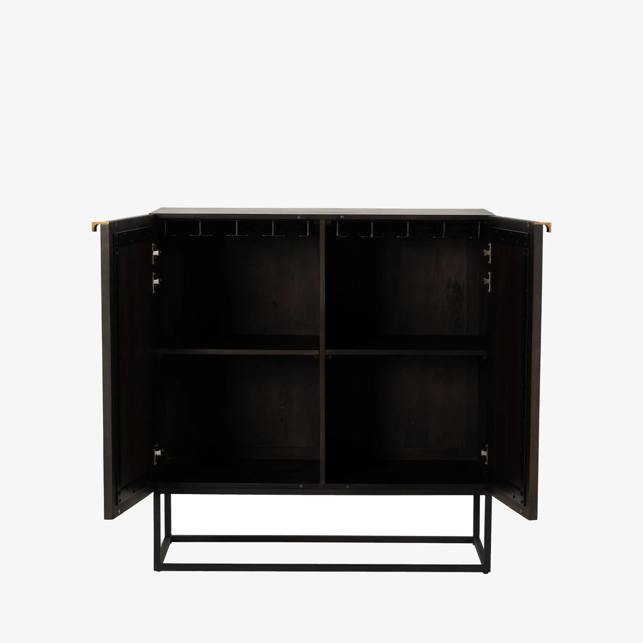 Four Hands Kelby Bar Cabinet - Vintage Brown