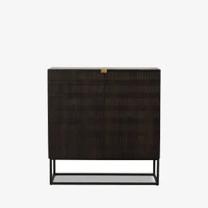 Four Hands Kelby Bar Cabinet - Vintage Brown