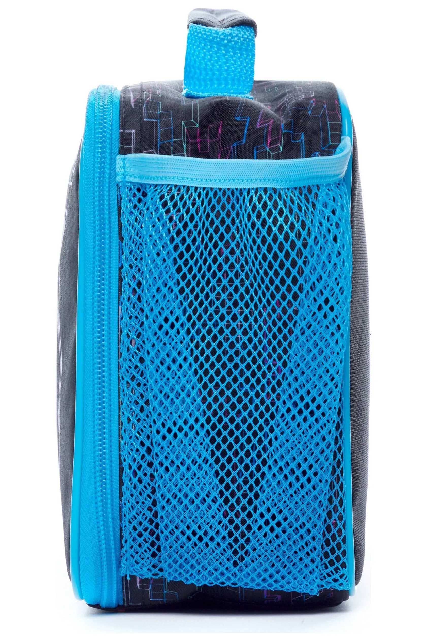 Game Over Recharge Batteries Lunchbox Bag, Kids Boys Gamer School Bag