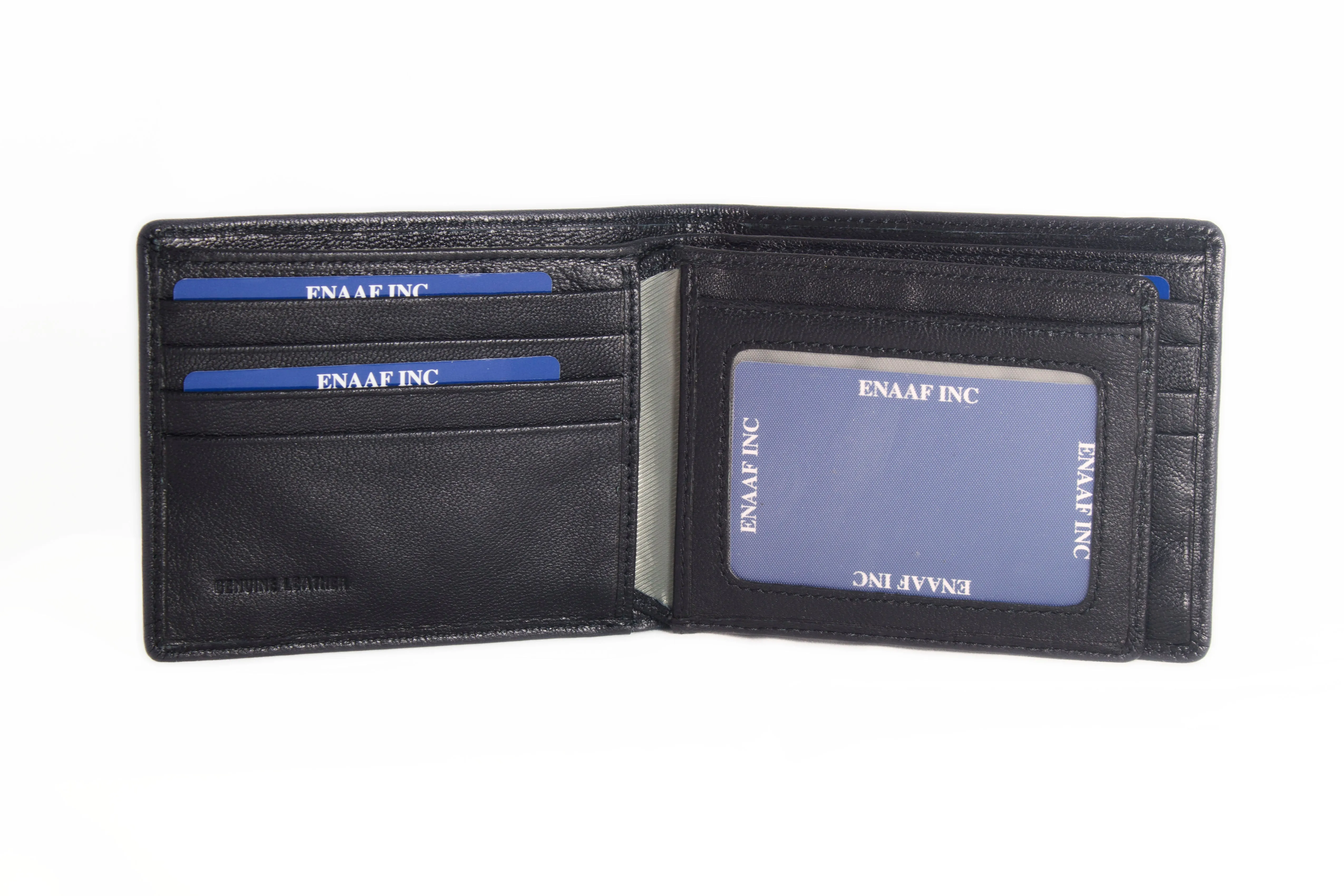 Genuine Leather Wallet-Black
