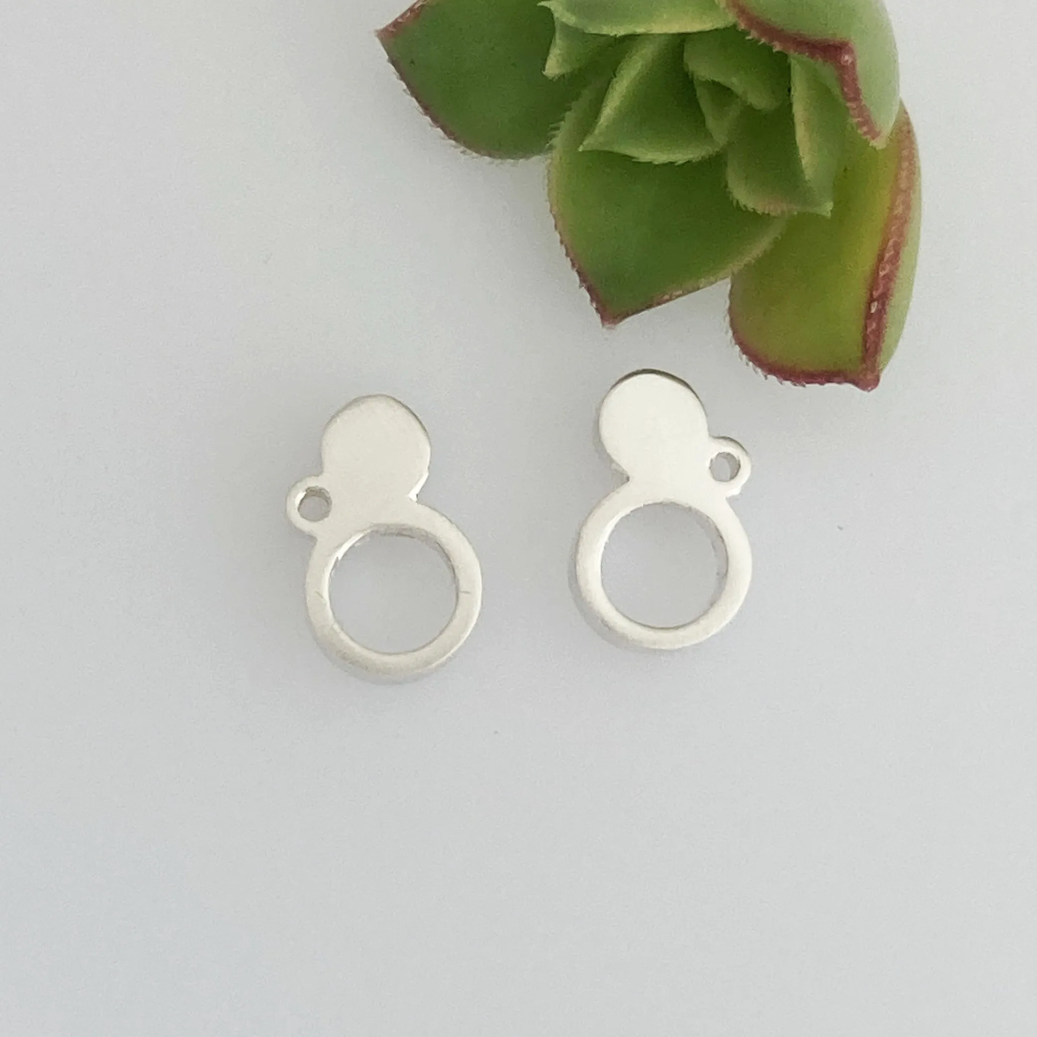 Gift Pack 3 Small curve studs and Large Paris studs
