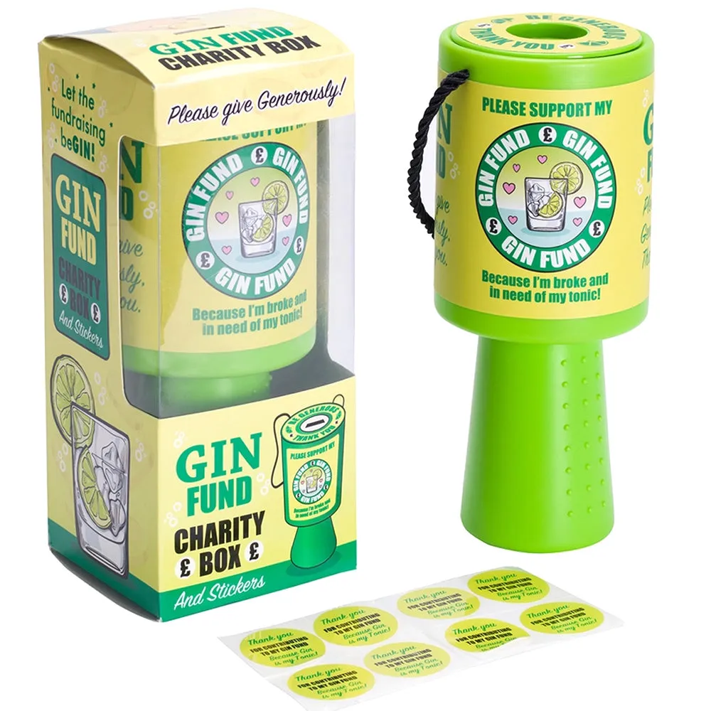 Gin Charity Collection Box