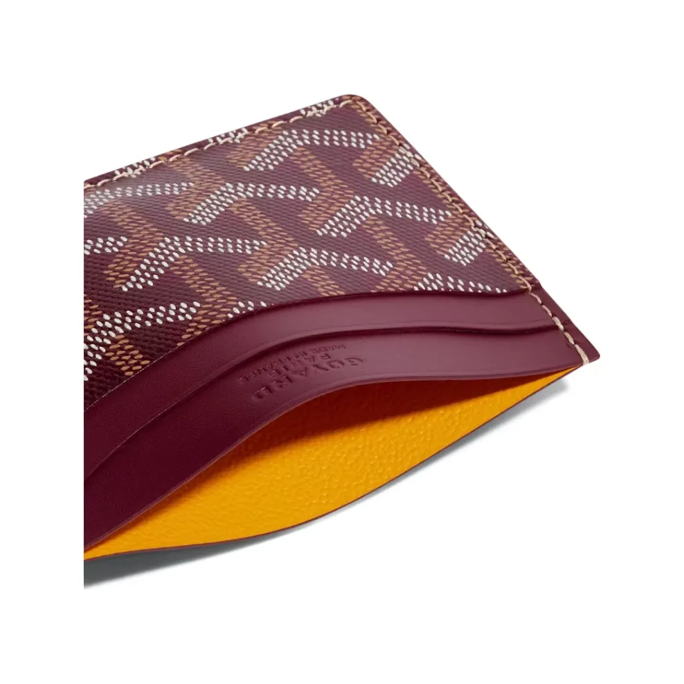Goyard - Saint-Sulpice Card Wallet Bordeaux
