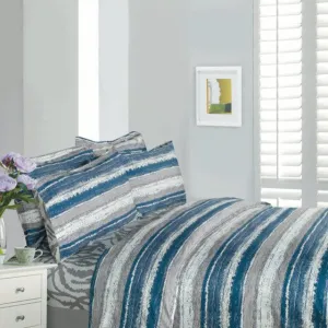 Graphite 4 Piece Bedding Set