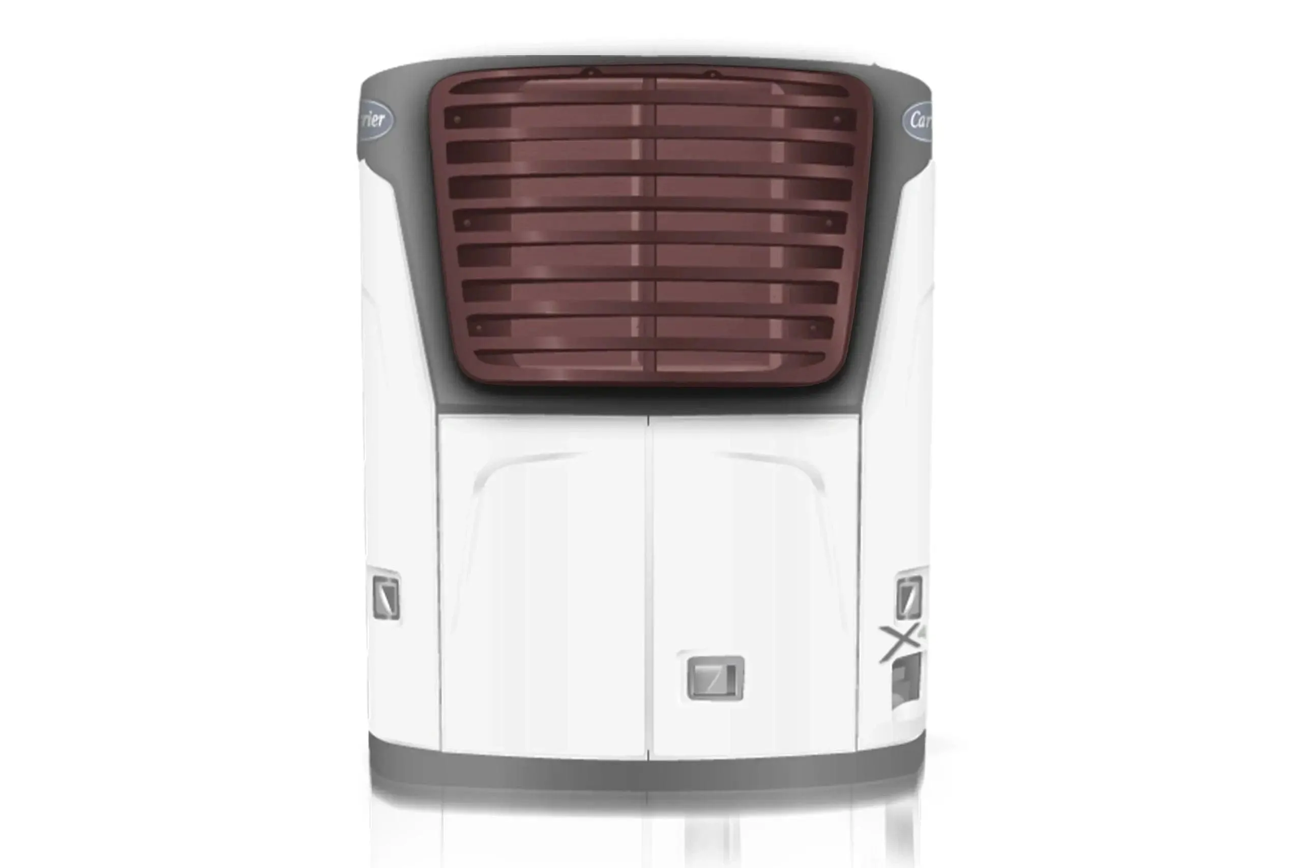 Grille Center Black Carrier Reefer Vector X2