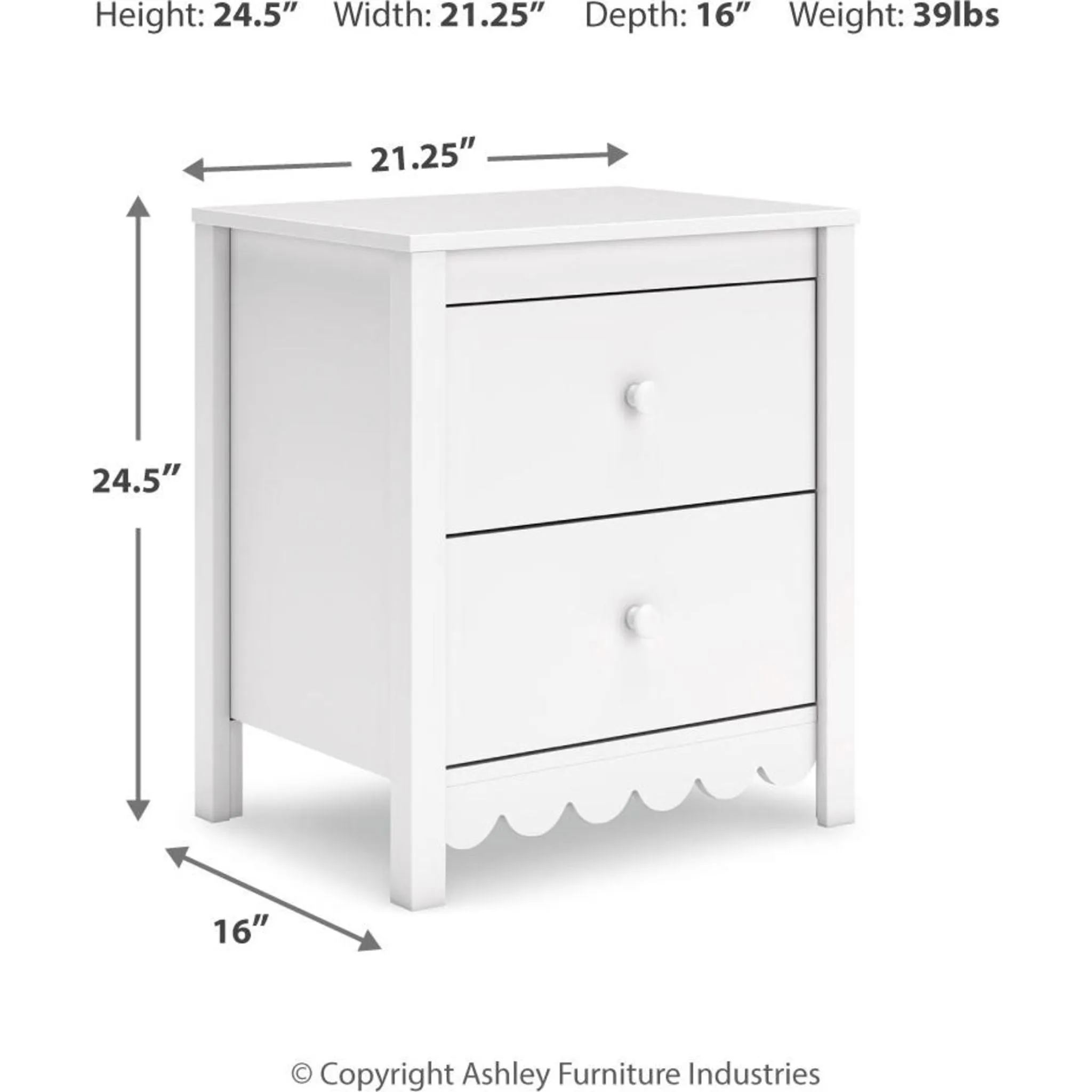 Hallityn Nightstand