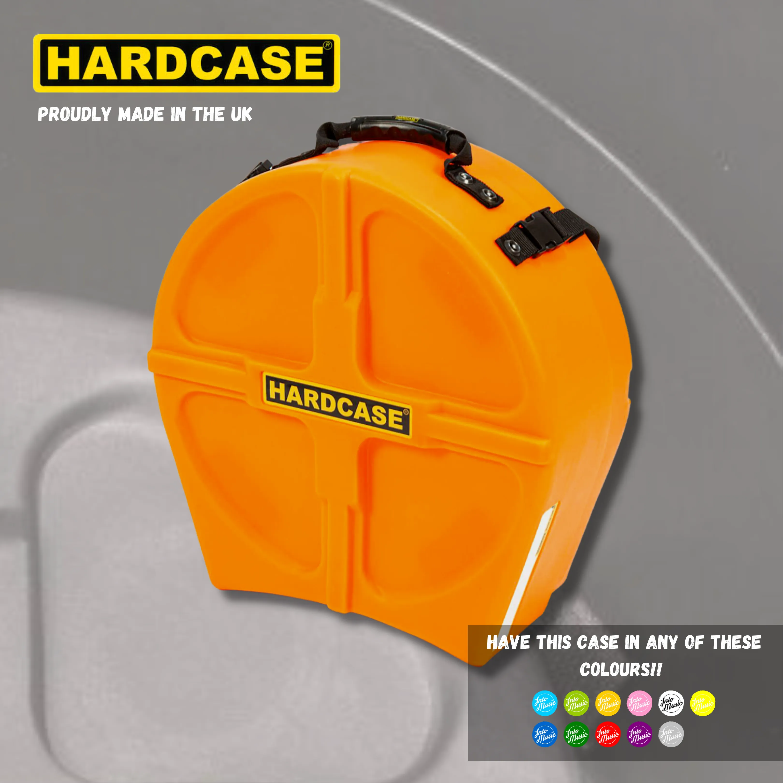 Hardcase Snare Drum Case | Fully Lined - Multiple Colours