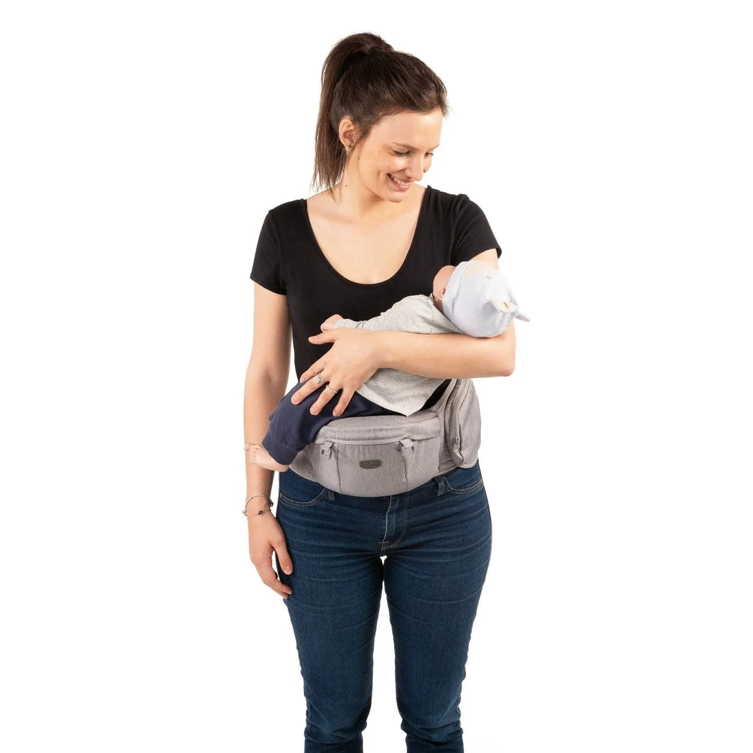 HIP SEAT BABY CARRIER DENIM
