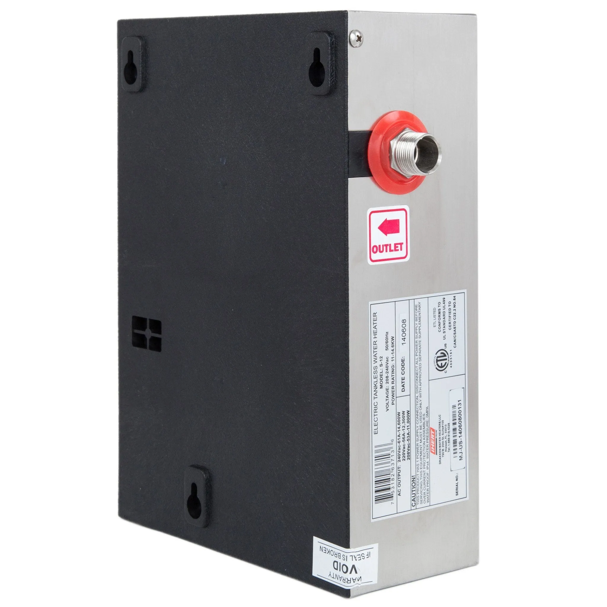iHeat Magnum S7 Point Of Use Tankless Water Heater 7KW