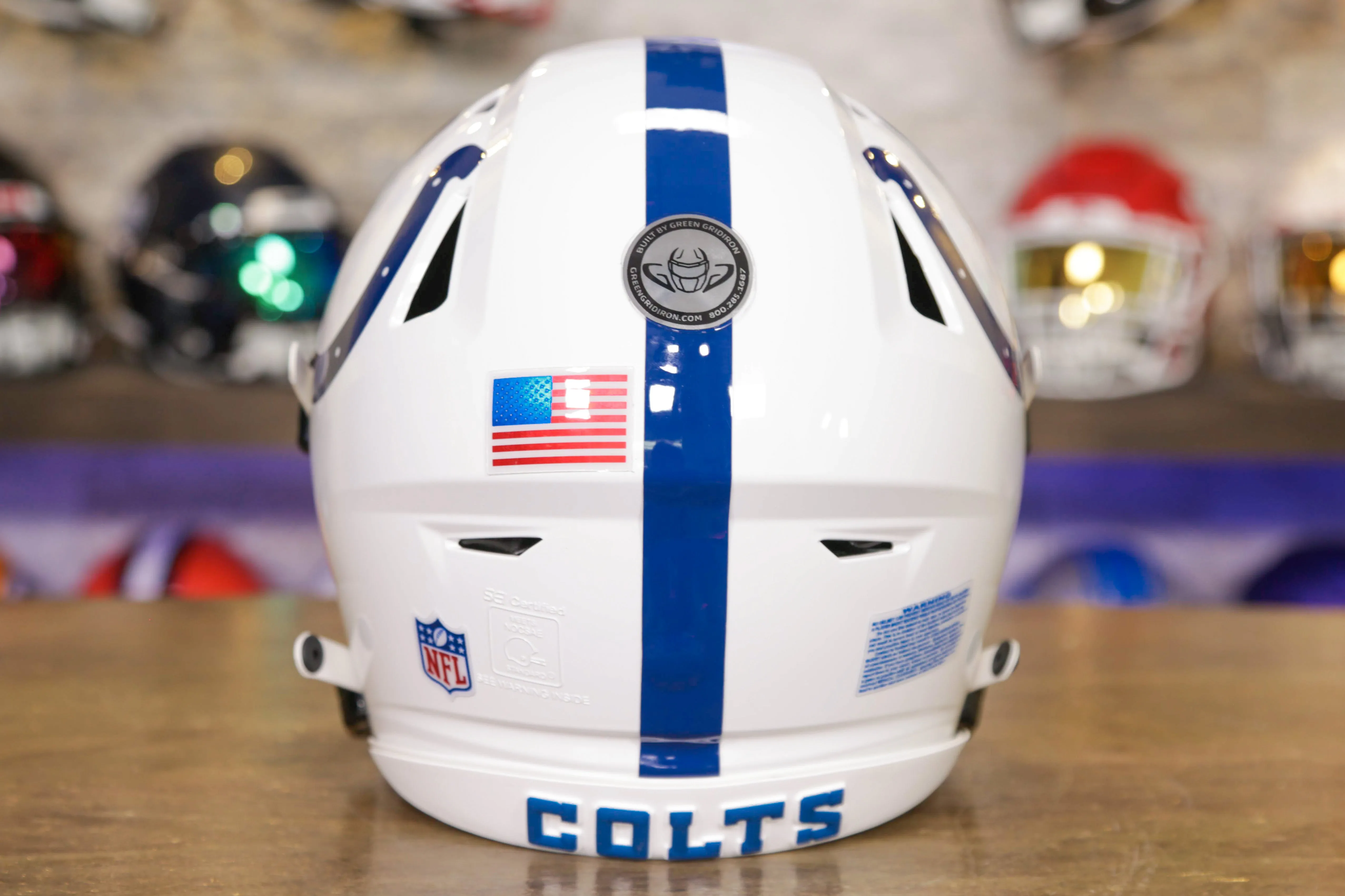 Indianapolis Colts Riddell SpeedFlex Helmet - GG Edition 00360