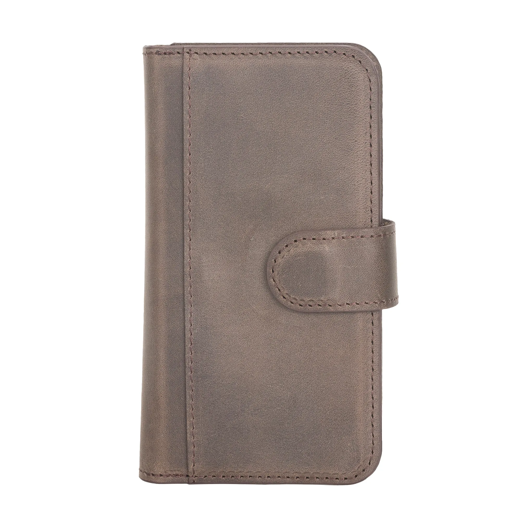 iPhone 12 Mini Leather Dual Wallet Case