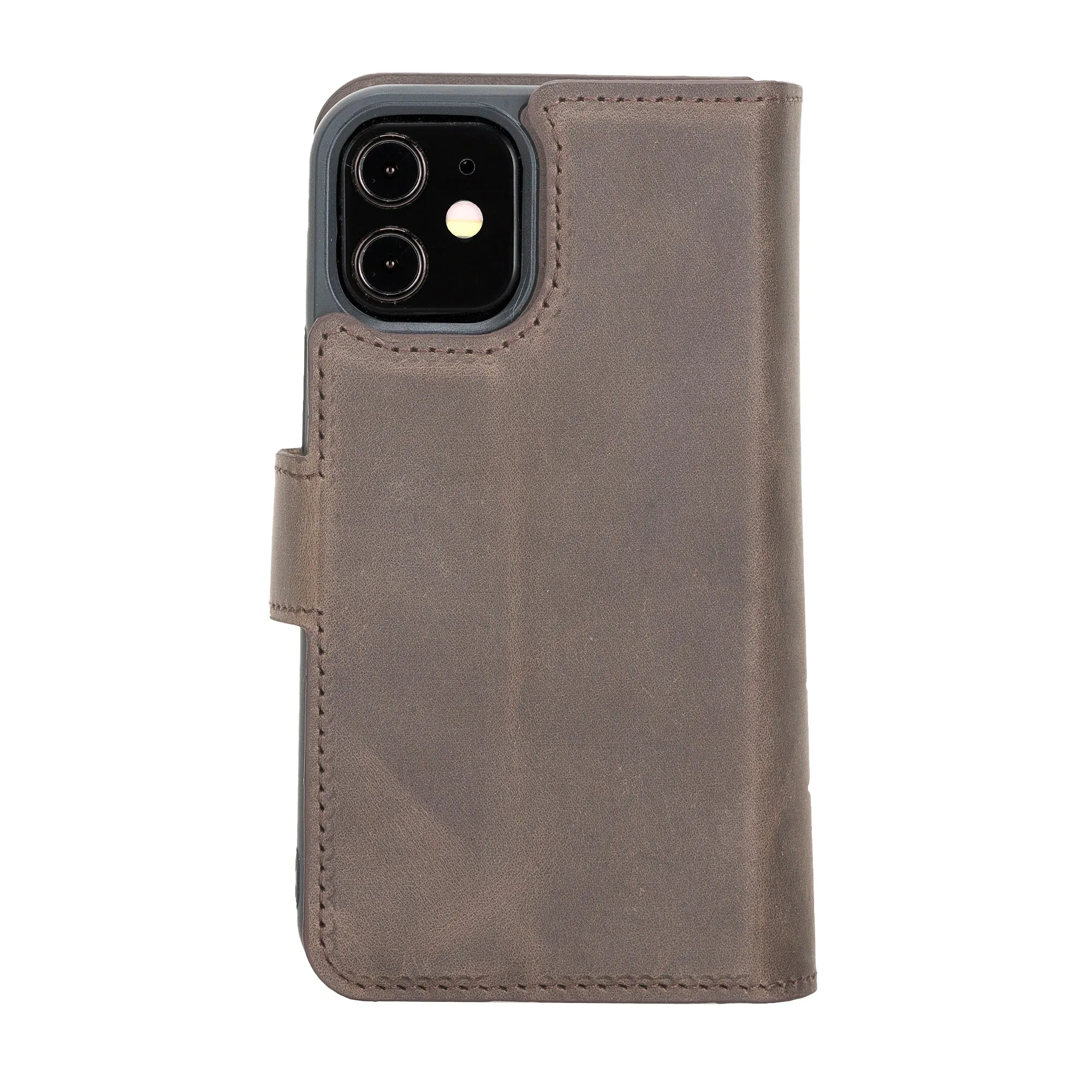 iPhone 12 Mini Leather Dual Wallet Case