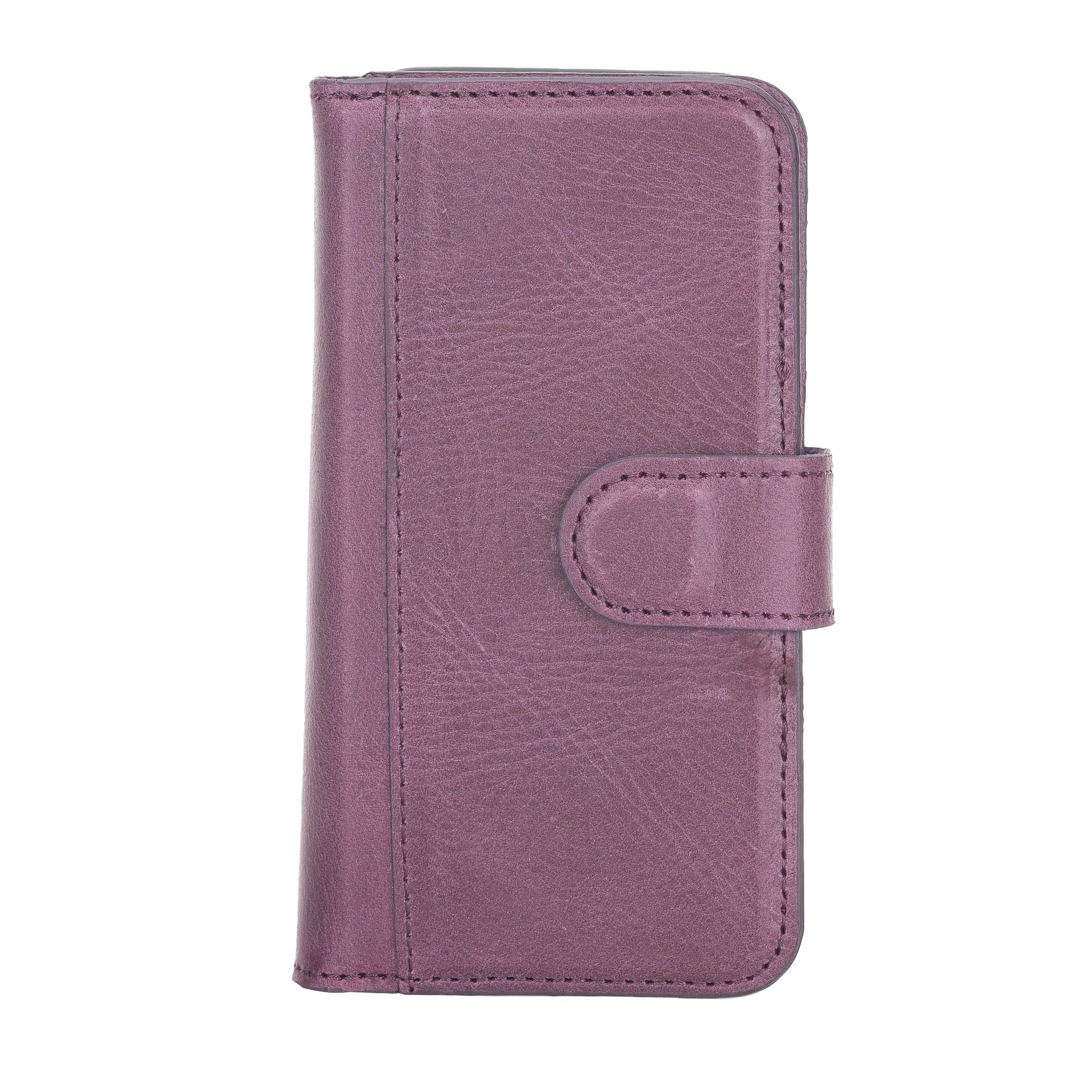 iPhone 12 Mini Leather Dual Wallet Case