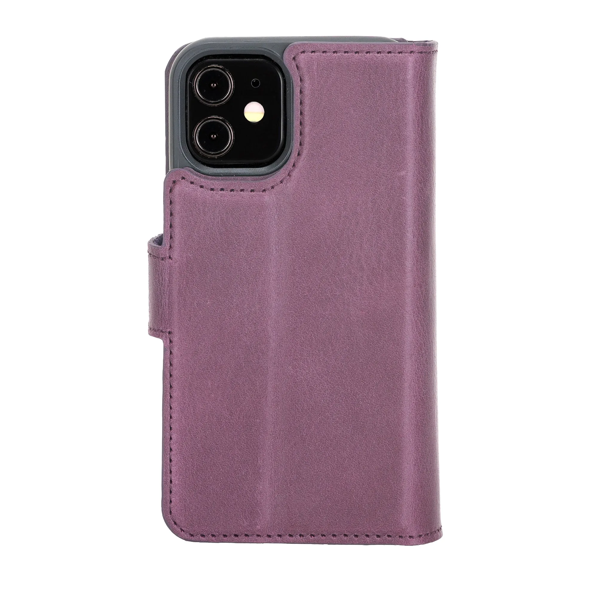iPhone 12 Mini Leather Dual Wallet Case