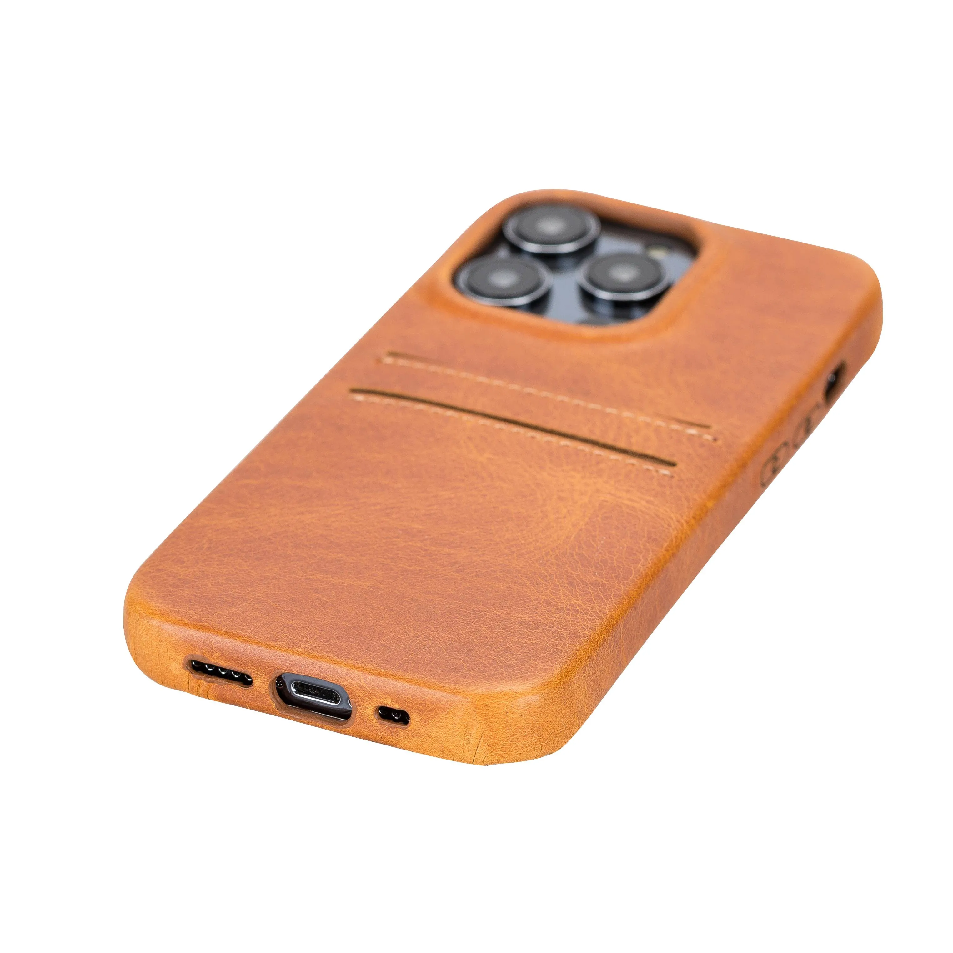 iPhone 14 Pro Leather Snap-on wallet case