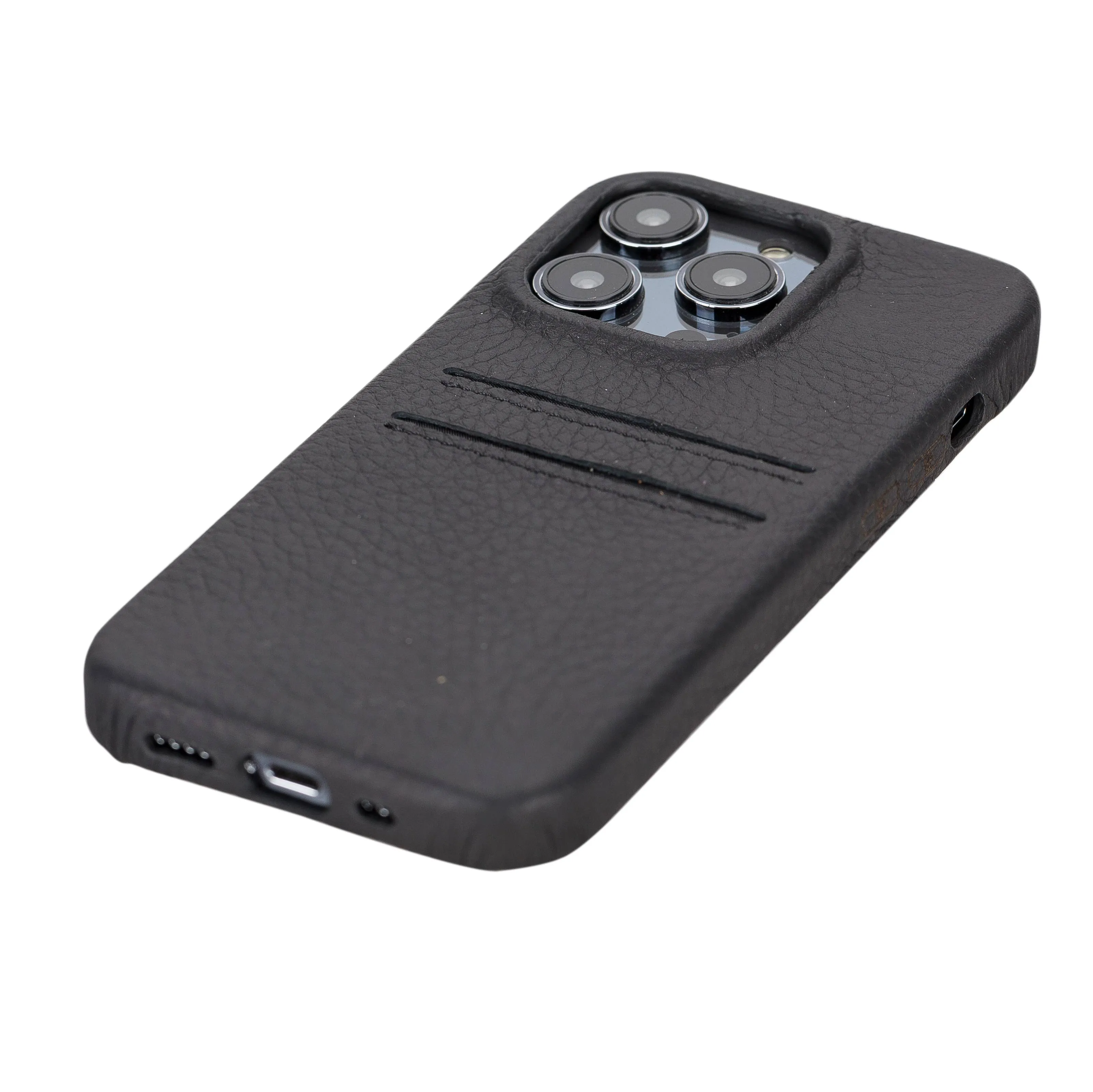 iPhone 14 Pro Leather Snap-on wallet case