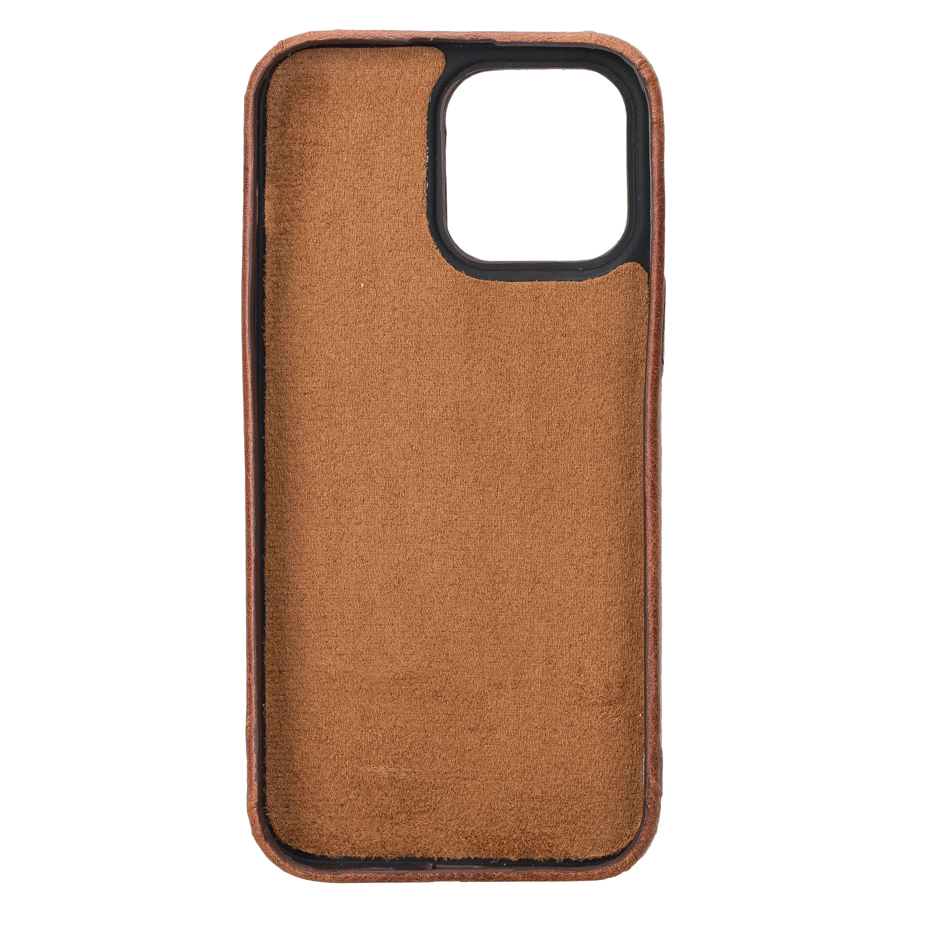 iPhone 14 Pro Max Leather Snap-on wallet phone case