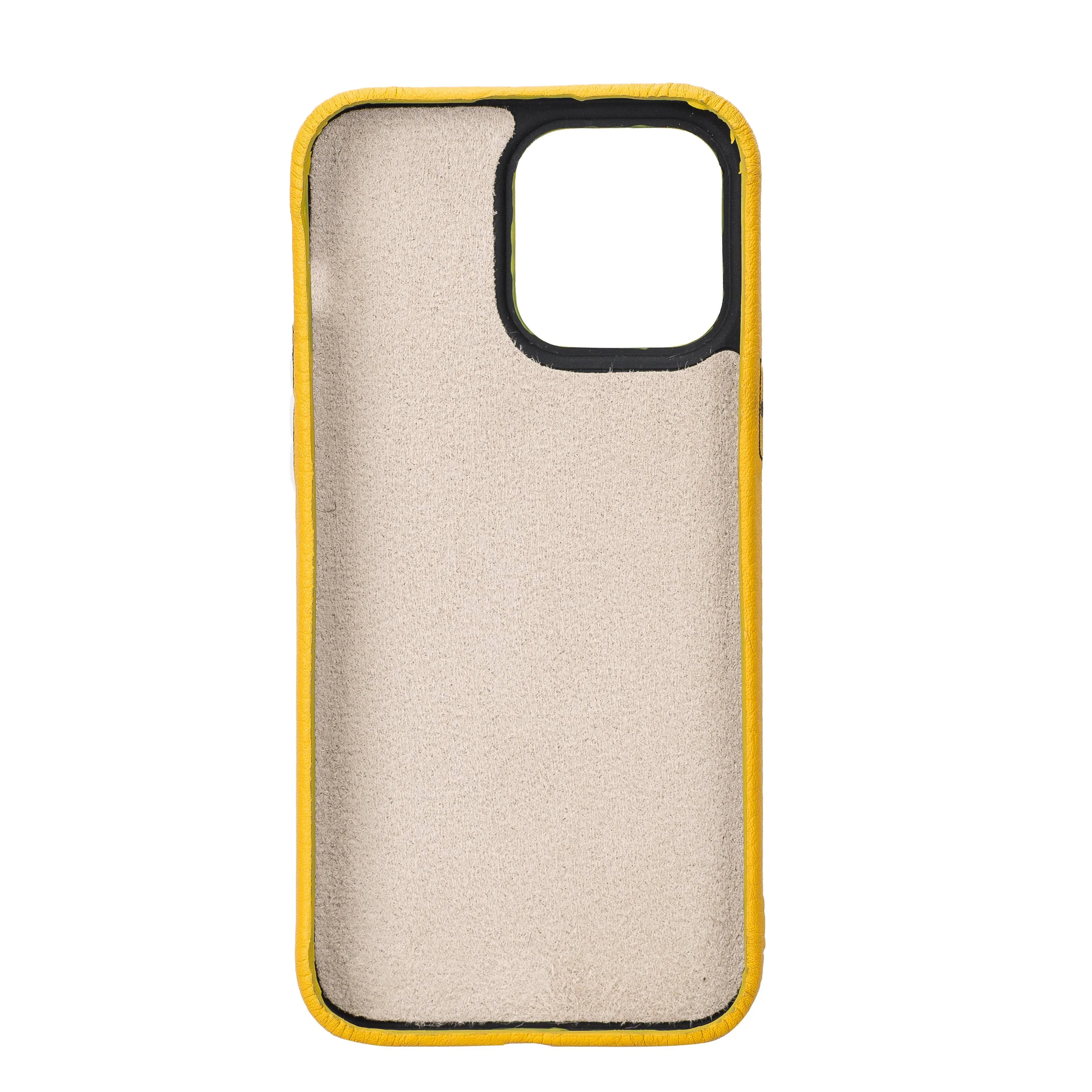 iPhone 14 Pro Max Leather Snap-on wallet phone case