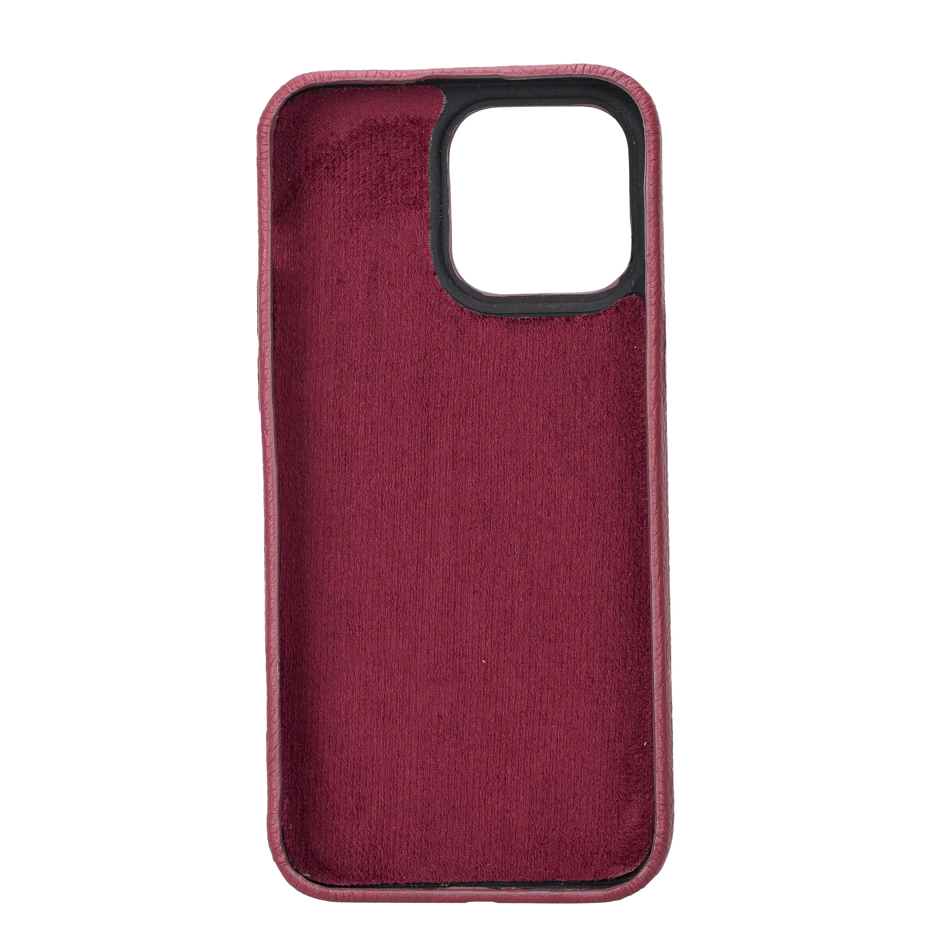 iPhone 14 Pro Max Leather Snap-on wallet phone case