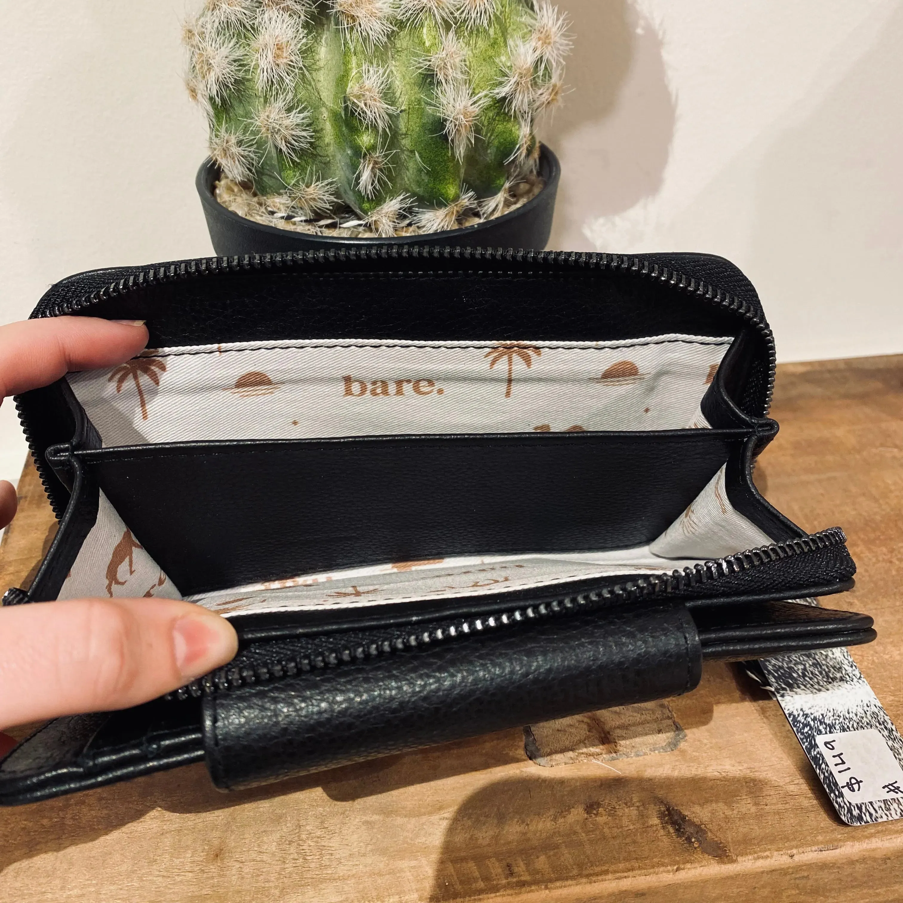 Jorja Black Leather wallet #blw2
