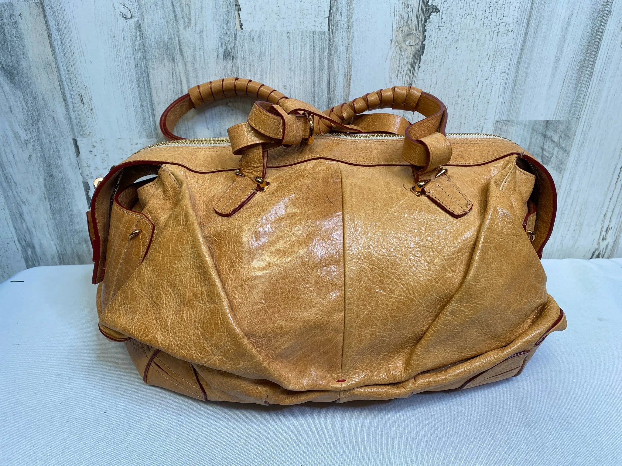 JT ITALIA Golden Designer Handbag