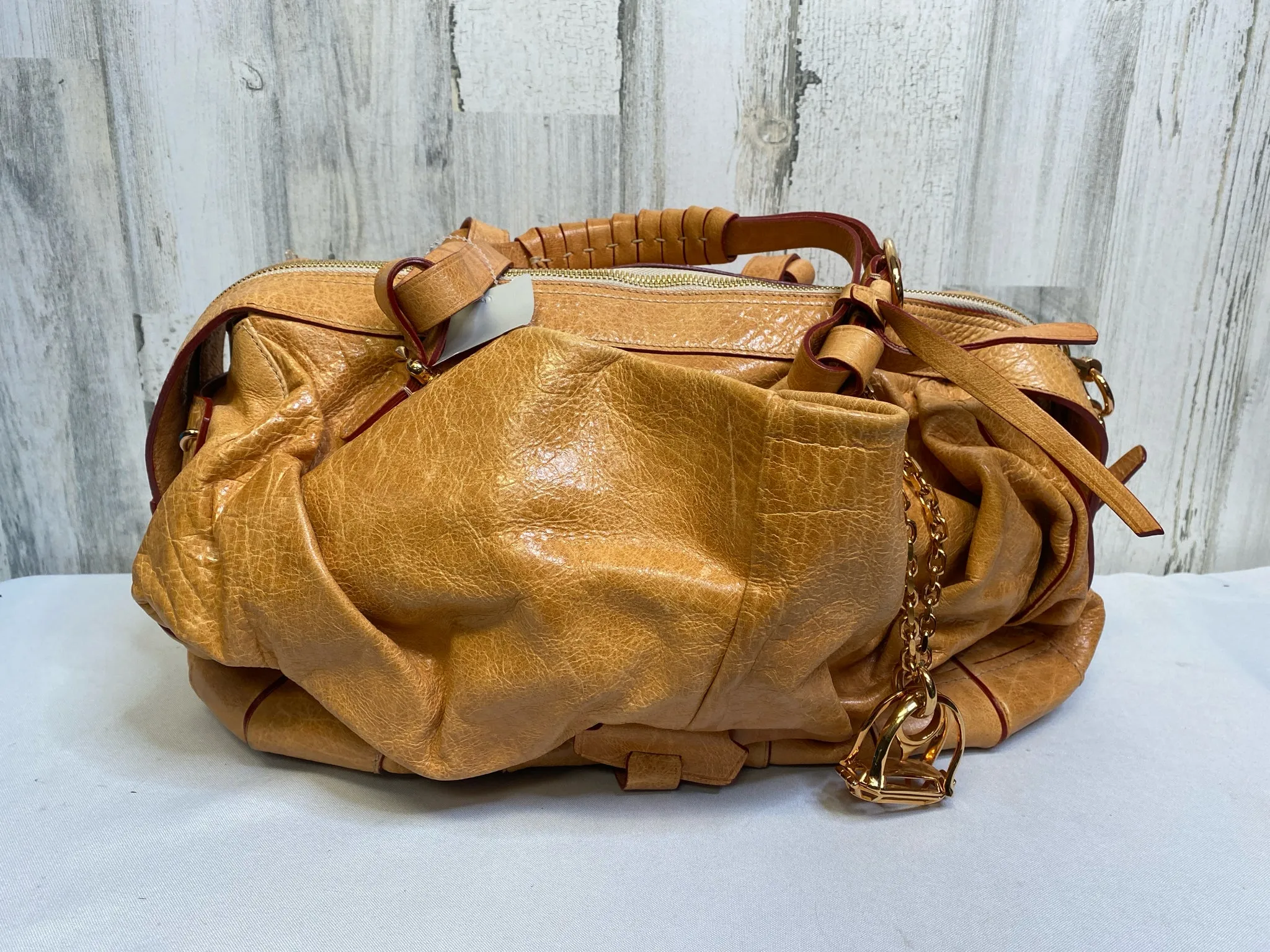 JT ITALIA Golden Designer Handbag