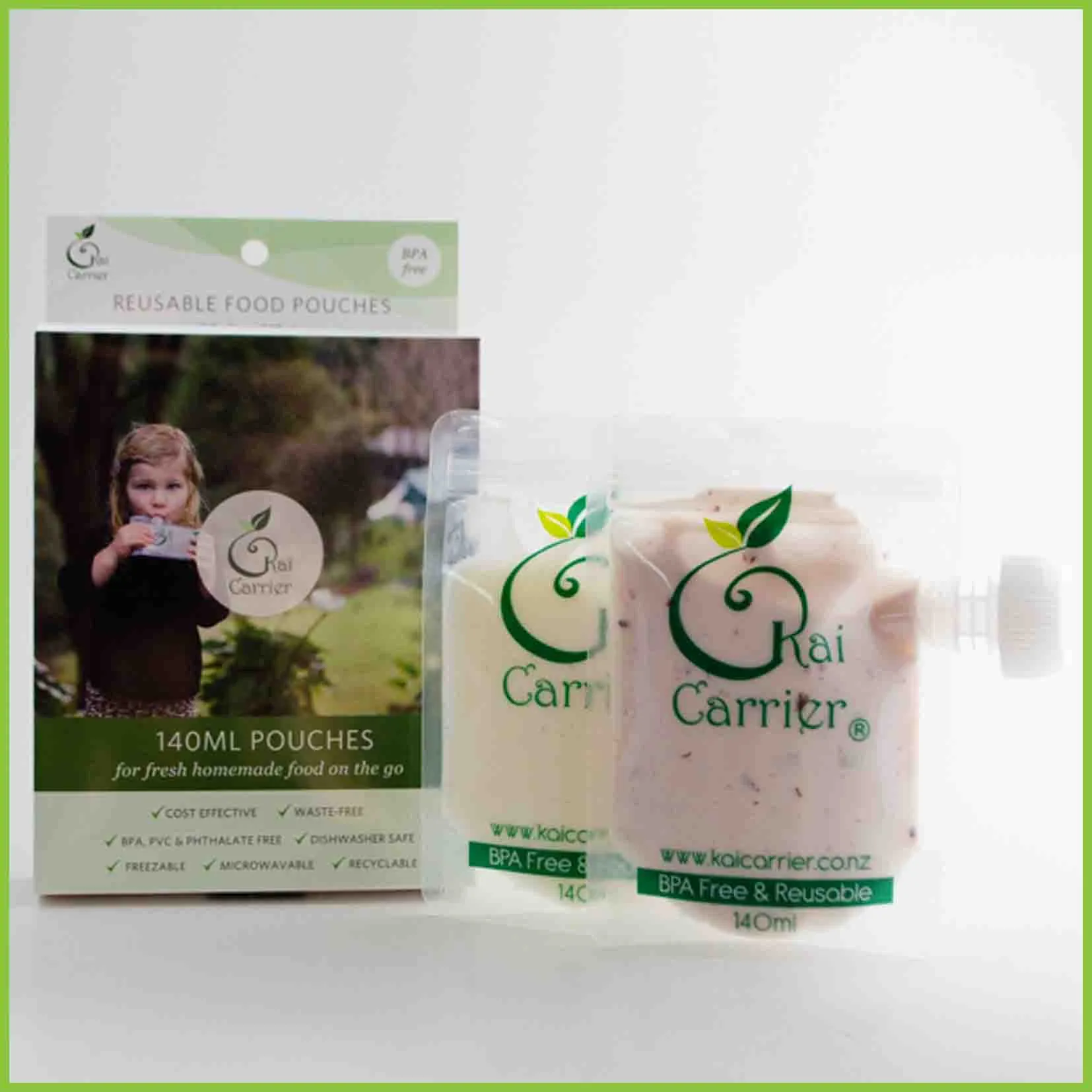 Kai Carrier 140ml Food Pouches
