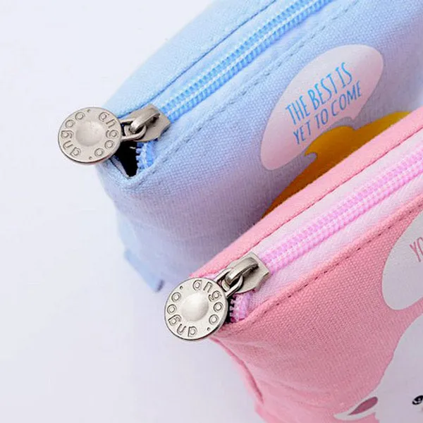 Kawaii Animal Stand-Up Foldable Pencil Case